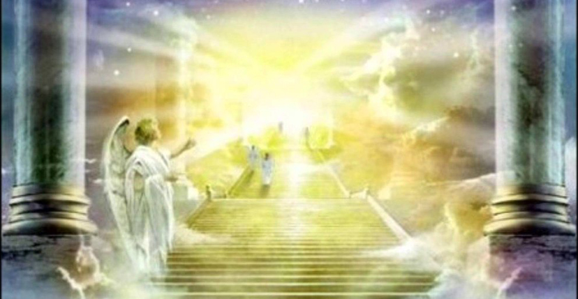 Artist rendition of the throne of God where Judgement will take place. In a higher dimension, we are unaware of and can neither prove nor disprove its existence. We can't see it! It's in a dimension we cannot perceive.