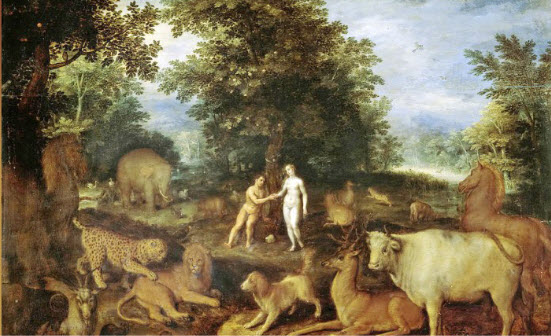 God asked Adam to name all the animals in the Garden of Eden. Before he sinned, Adam and Eve walked with God in the physical dimension.