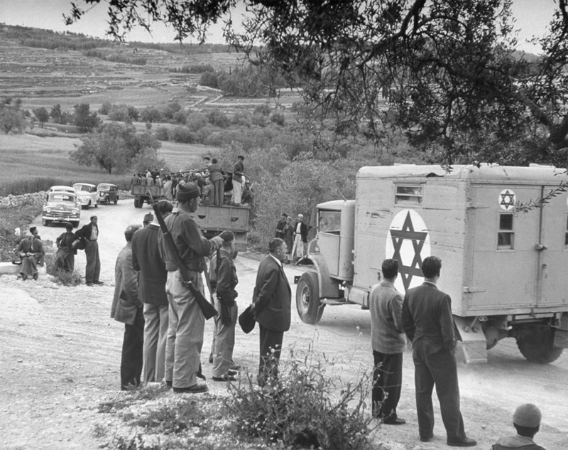 Taking back Israel's land in 1948.