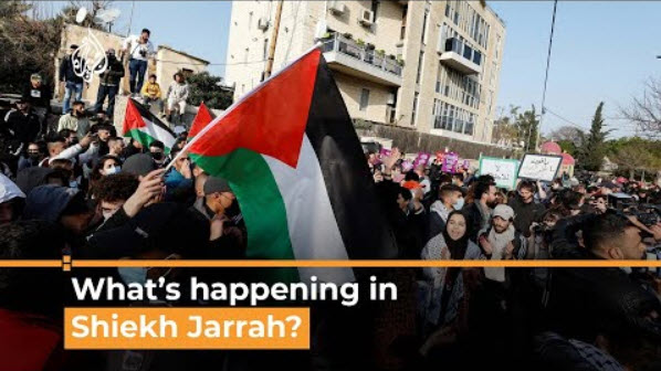 Shiekh Jarrah protests have to do with charges of abuses against Israel which led to serious injury or death.  These incidents led Hamas to attack Israel.