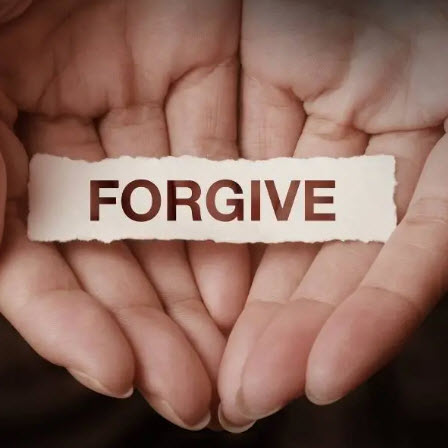 Forgiveness is essential to a healthy spiritual life.